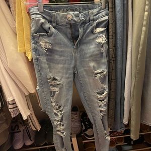 Ripped jeans from american eagle